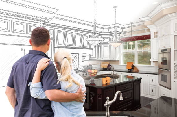 Professional Cabinet Installation technician working in Scandia, MN